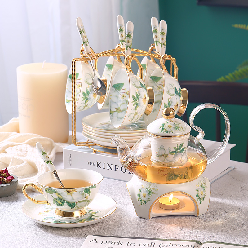 Camellia Bone China Tea Set Br - огляд і ціна Korean Tea Set