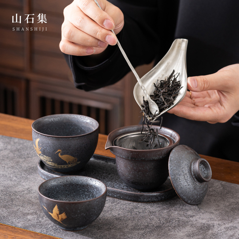 Zen Teapot and Cup Set Kit 1 B - огляд і ціна Korean Tea Set