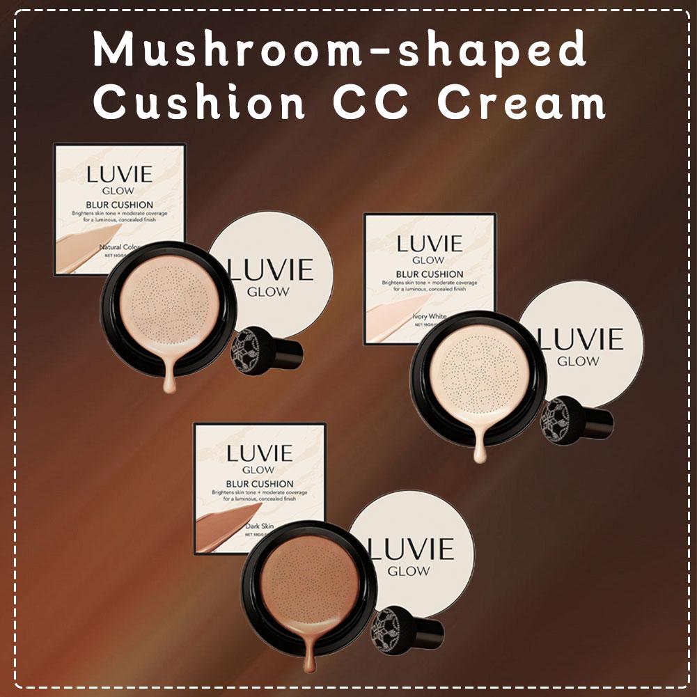 LUVIE GLOW Hydrating Mushroom  - огляд і ціна Bb Cushion Korean