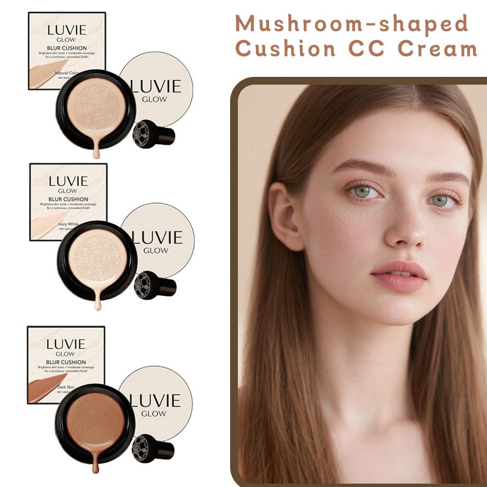 LUVIE GLOW Hydrating Mushroom  - огляд і ціна Bb Cushion Korean