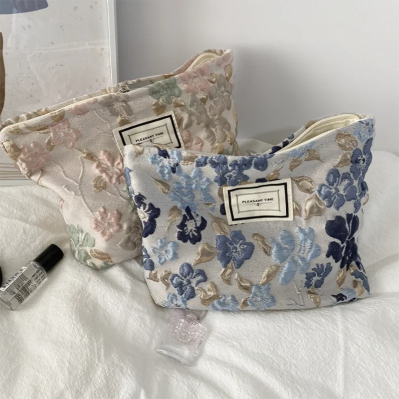 Cosmetic Bag Women Floral Make - огляд і ціна Korean Skincare Routine