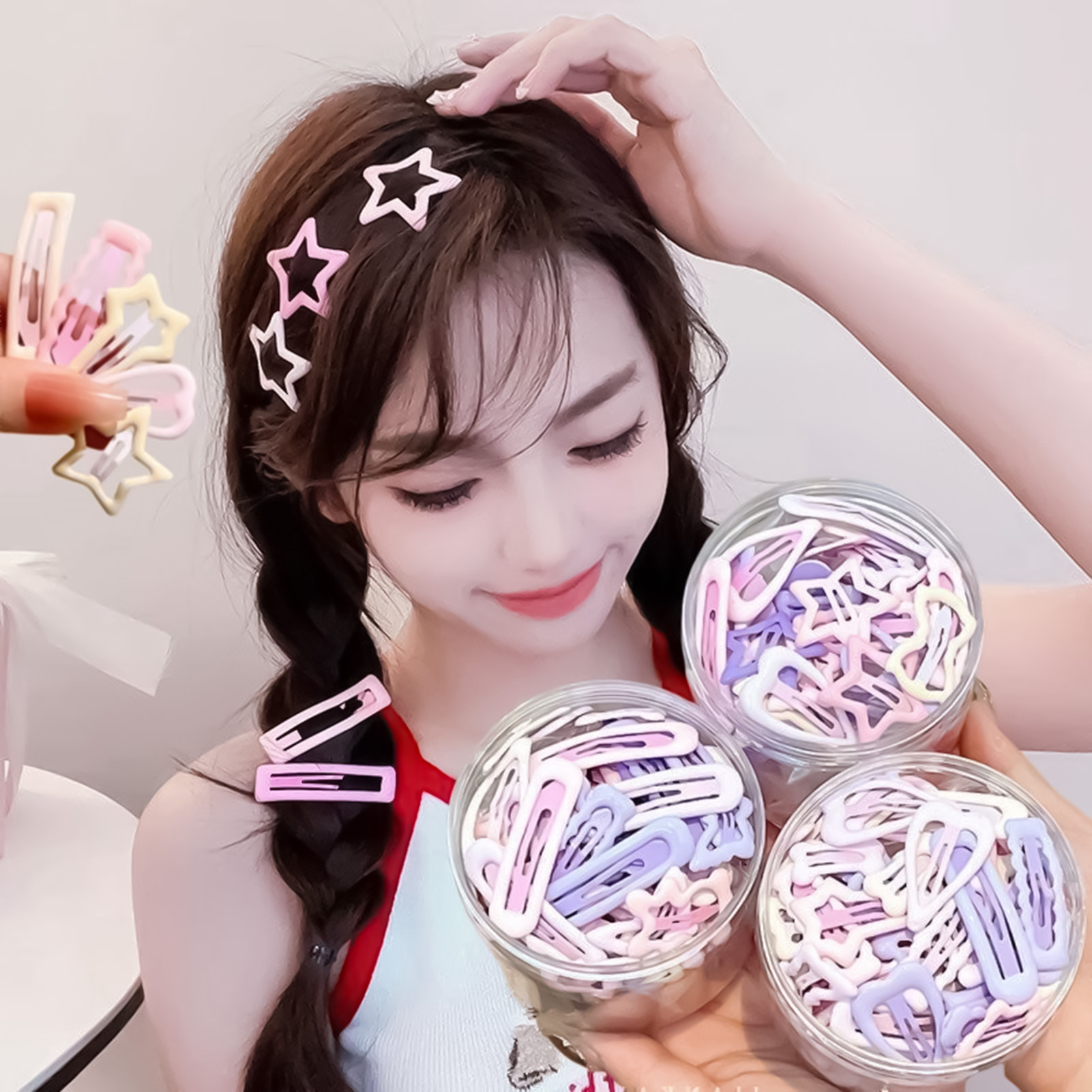 3PCS Sweet Style Headwear Pins - огляд і ціна Lifestyle In Korean