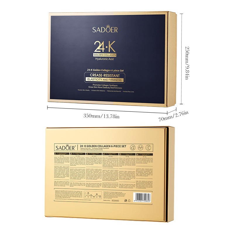 24K Gold Collagen Protein Skin - огляд і ціна Korean Skincare Routine